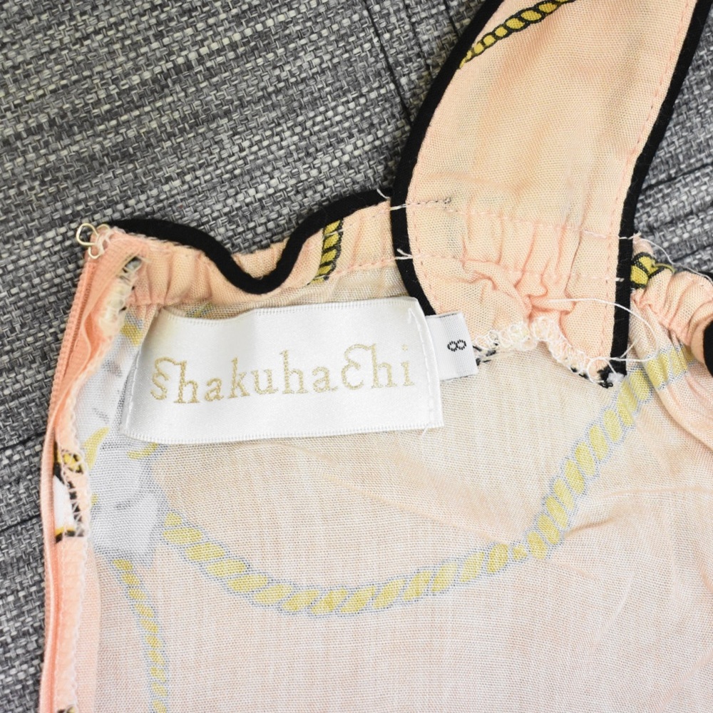 Shakuhachi Size 8 | Mini Vintage Going Out Print Women’s  Belt Dress - Picture 7 of 9